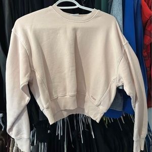 Aritzia cropped crewneck